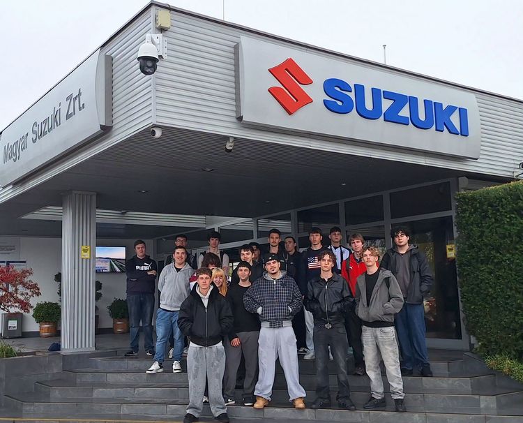 Tanulmányi kirándulás az esztergomi Suzuki gyárba