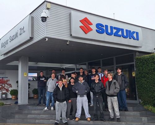 Tanulmányi kirándulás az esztergomi Suzuki gyárba